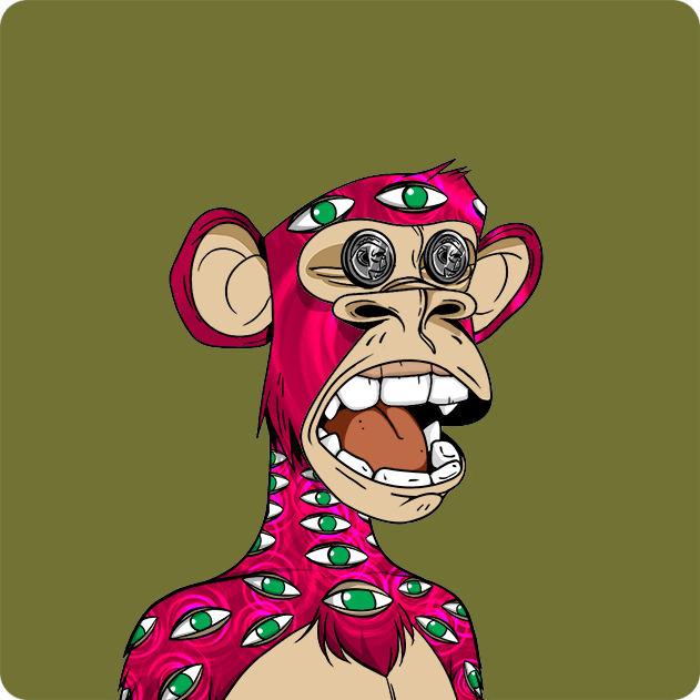 Bored Ape #8256, DMT fur